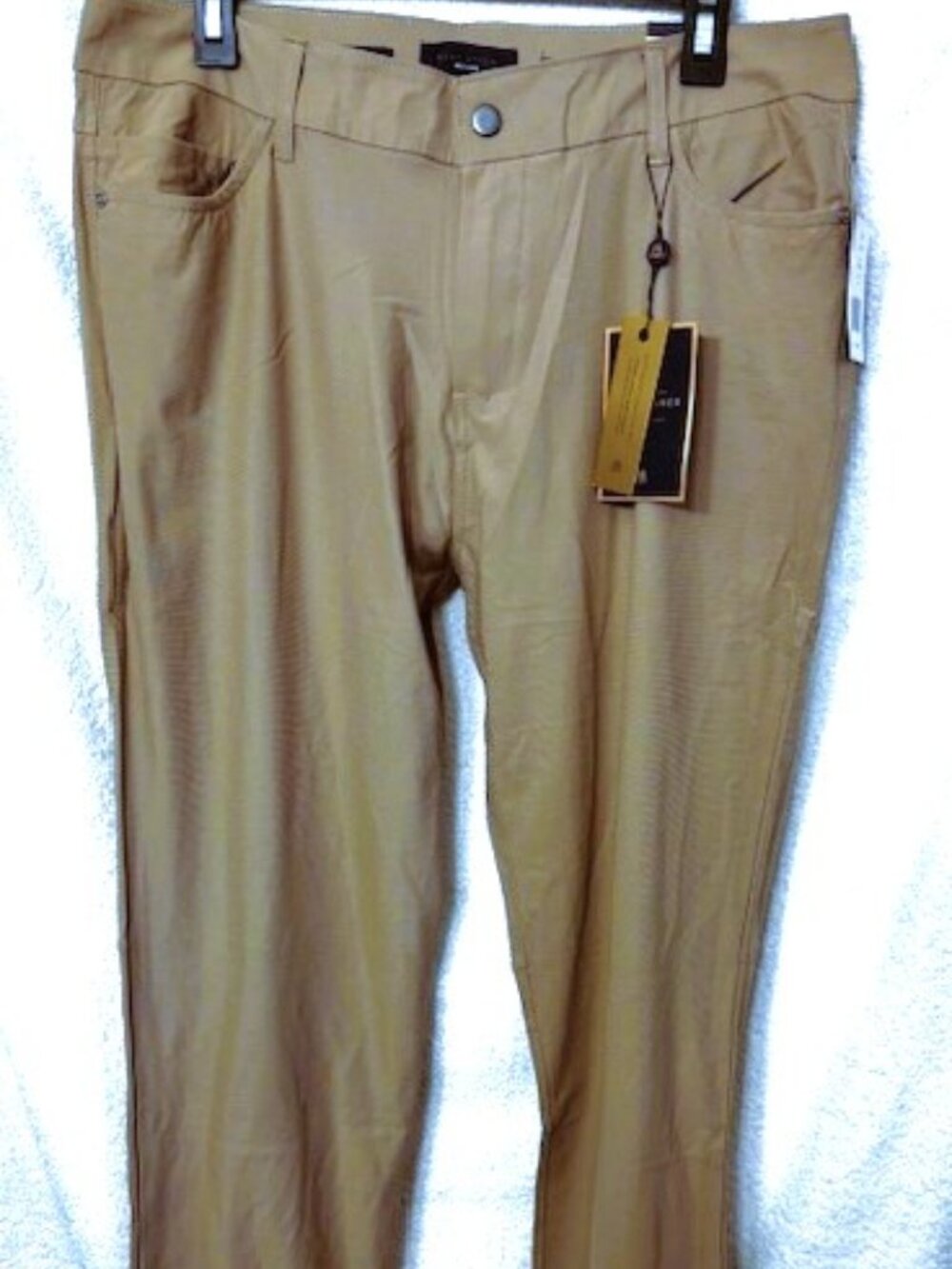 Marc Asher classic fit tan slacks NWT Men's Size 34/32
